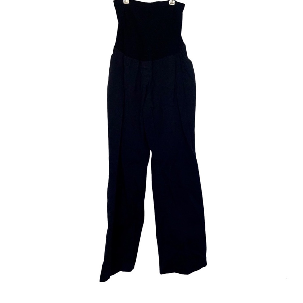 Motherhood Maternity Black Belly Band Trousers Pants